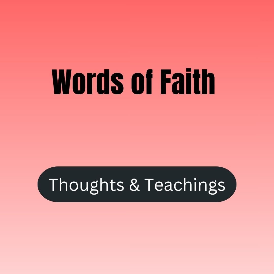 Words of Faith