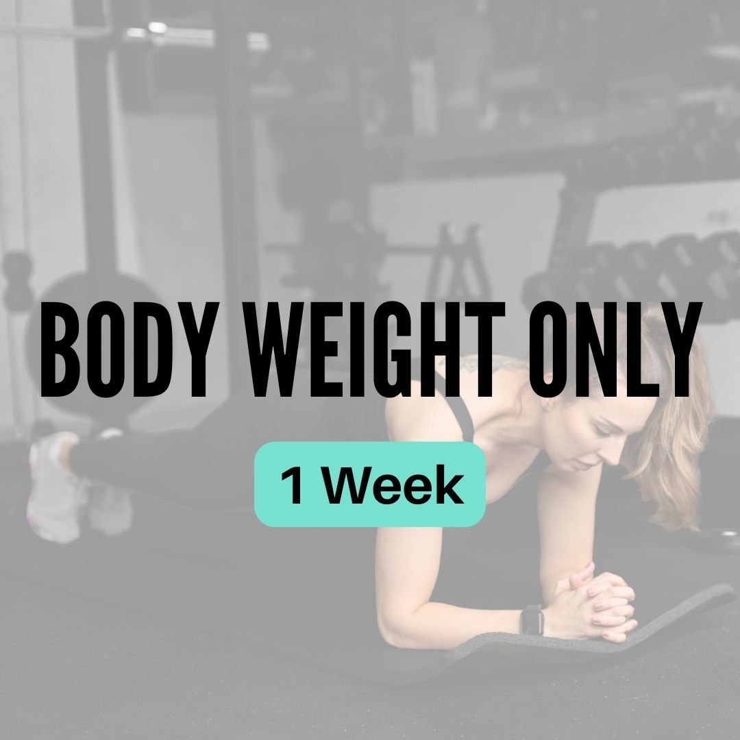 1 Week Full Body Workouts