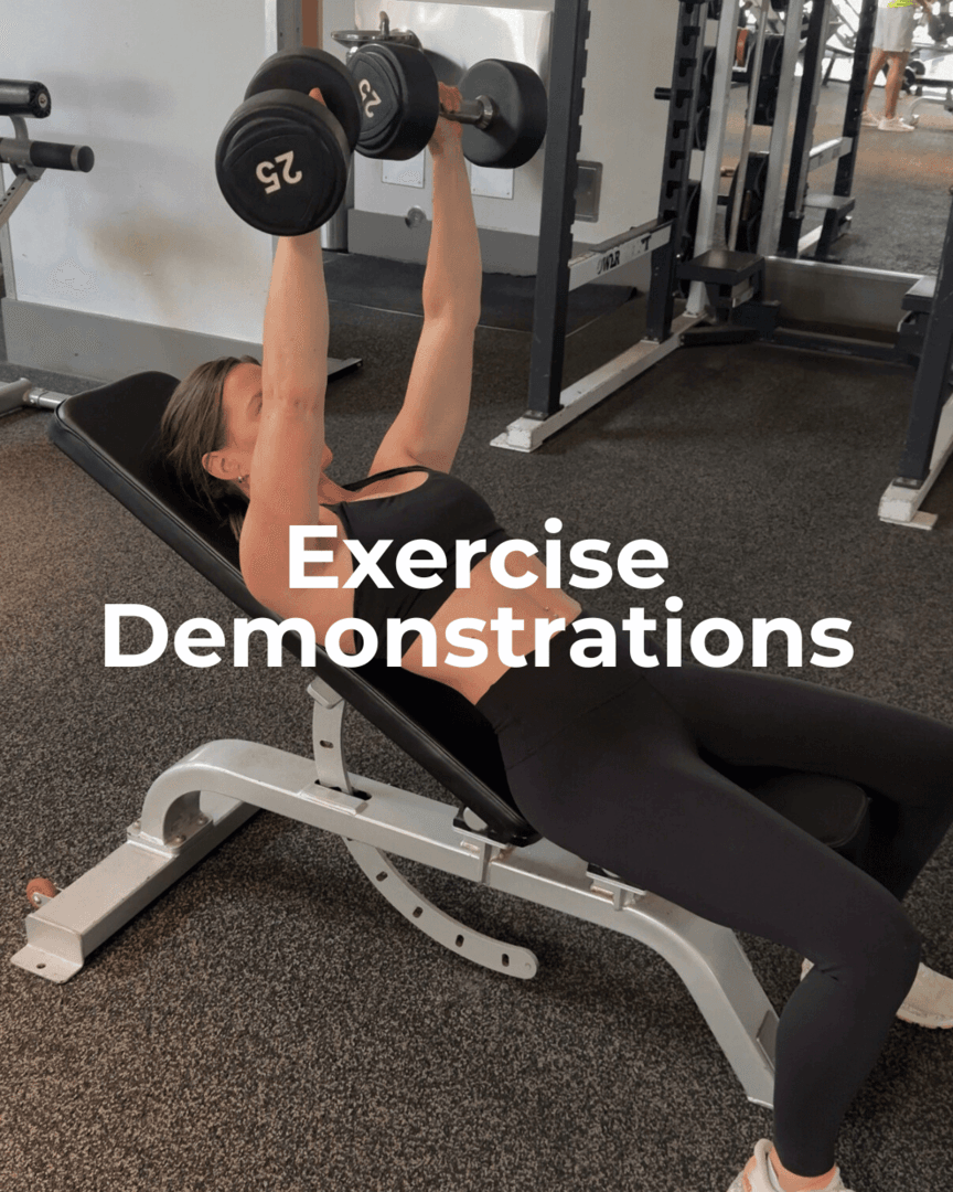 In-depth Exercise Demonstrations