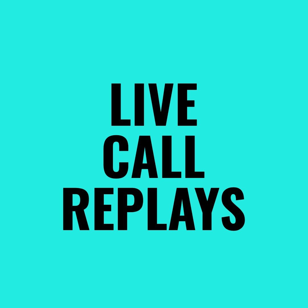 Live Call Replays