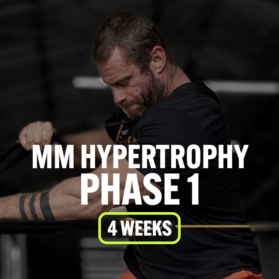 Mass Method Hypertrophy Phase 1 by Judd Lienhard