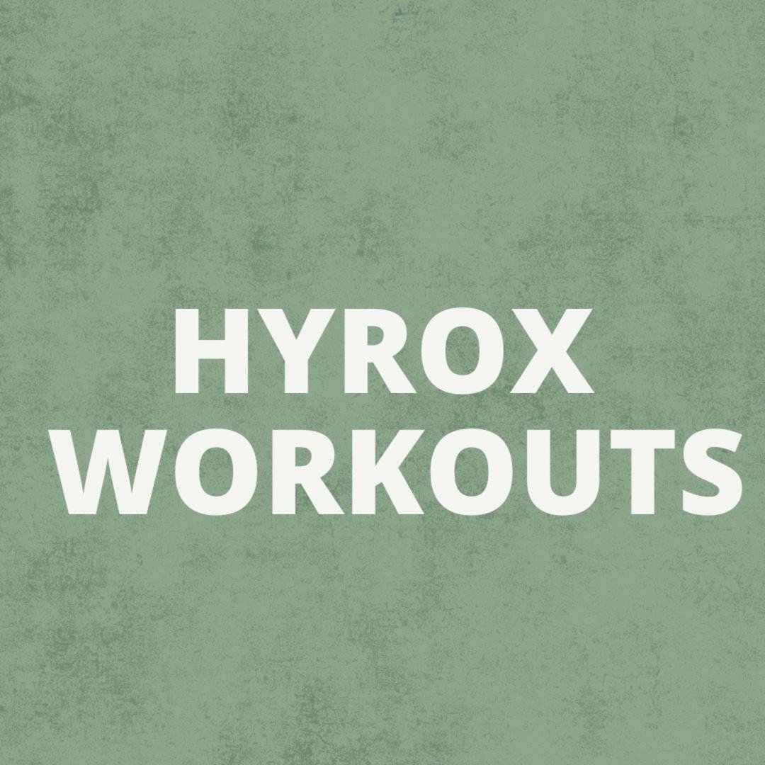 Hyrox Workouts