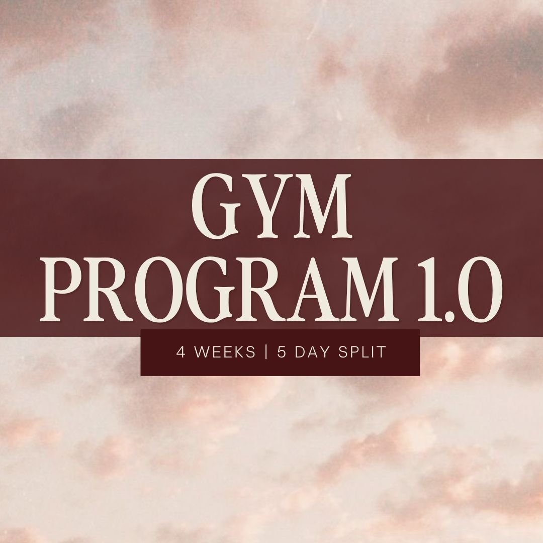 Gym Program 1.0