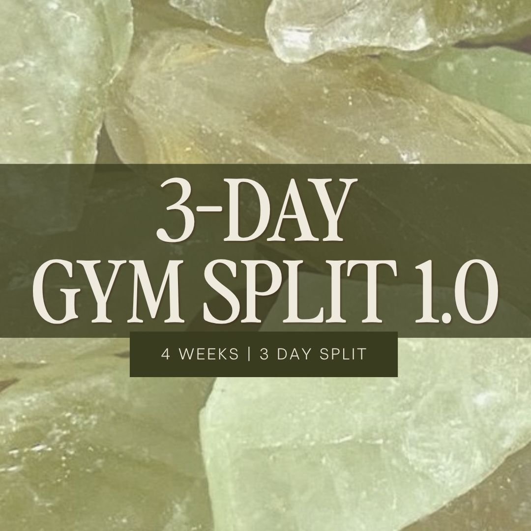 3 Day Gym Split 1.0