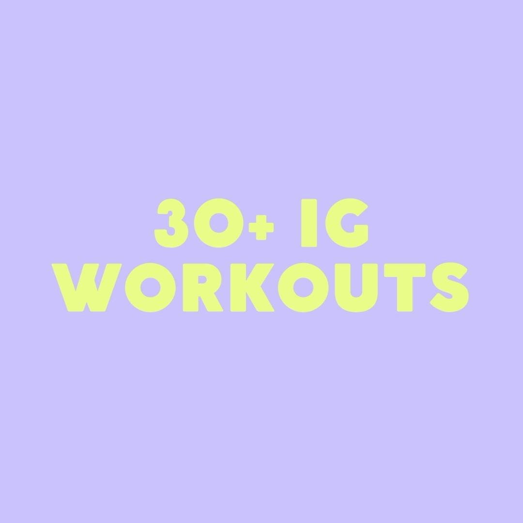 30+ Self-Guided Workouts