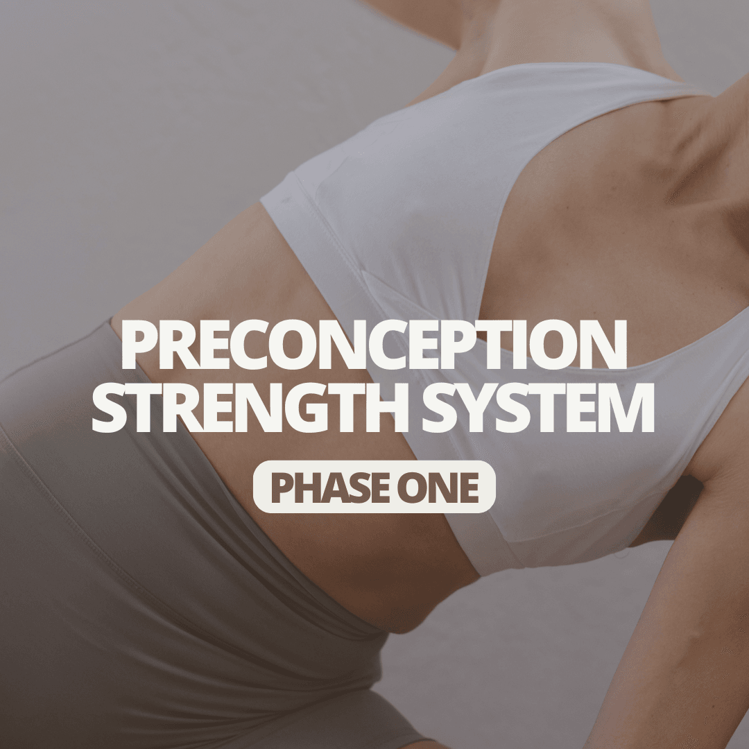 PRECONCEPTION STRENGTH SYSTEM IS HERE!