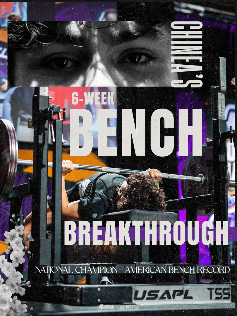 6 Weeks Bench Break Through by Chinea Twins