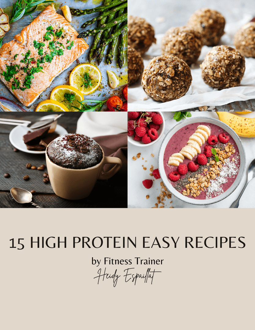 Get My FREE 15 High Protein Recipe Guide