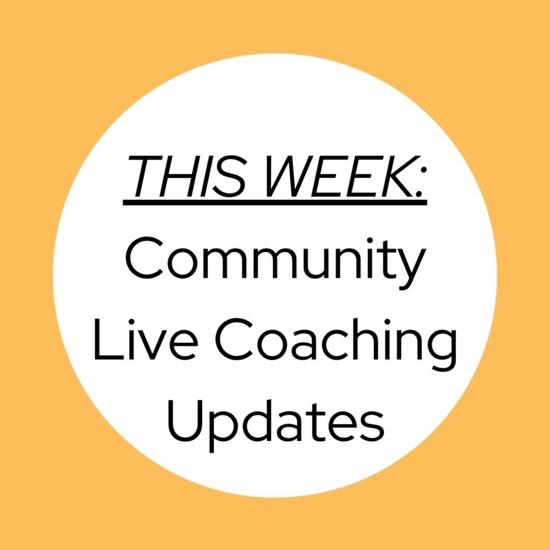 THIS WEEK: Updates from Sally