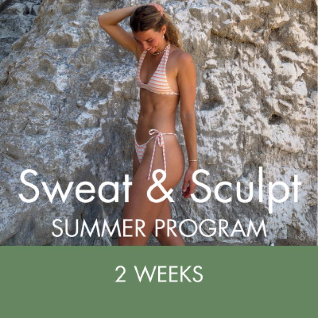 Sweat & Sculpt Summer Program