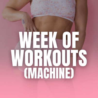FREE WEEK OF WORKOUTS (MACHINE)
