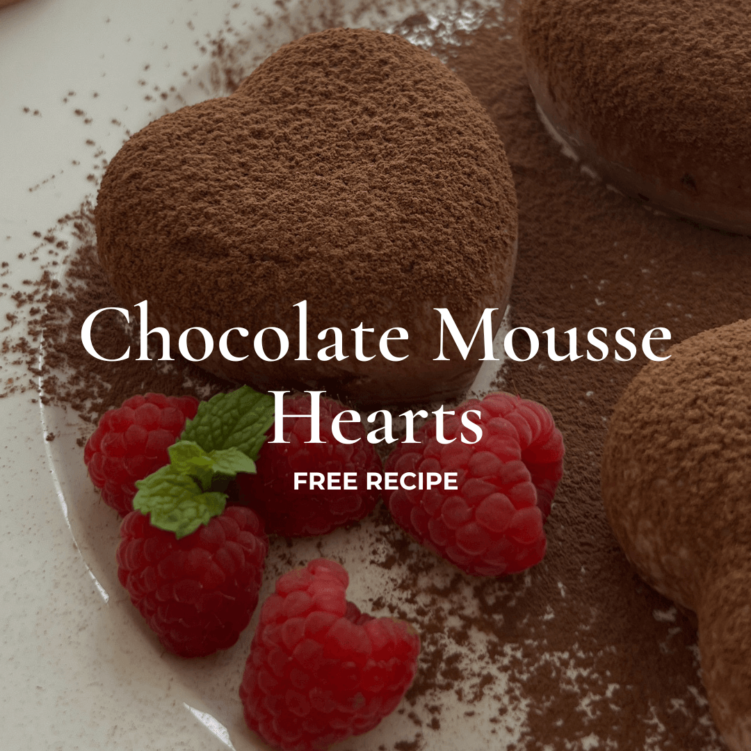 Chocolate Mousse Hearts Recipie