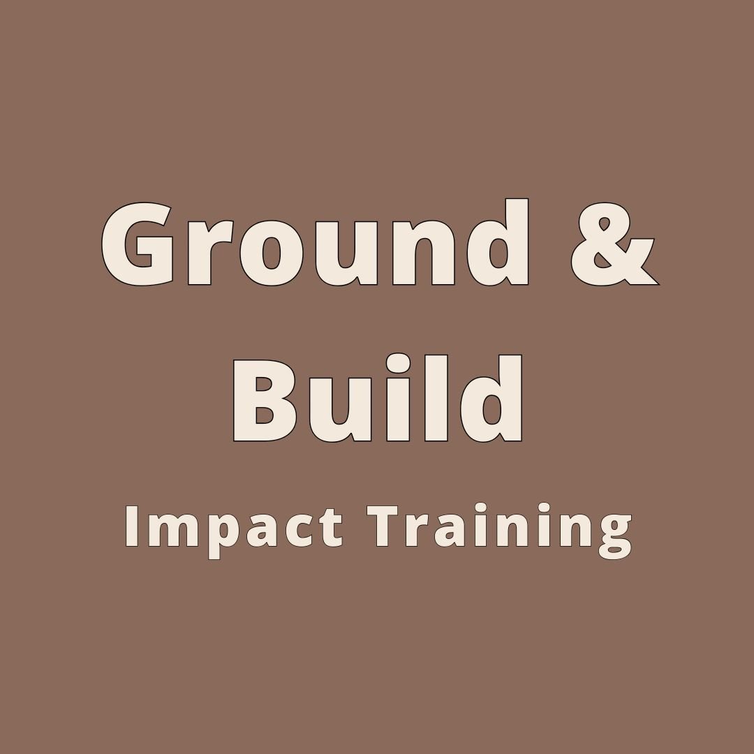 Ground & Build: Impact Training for Stronger Bones
