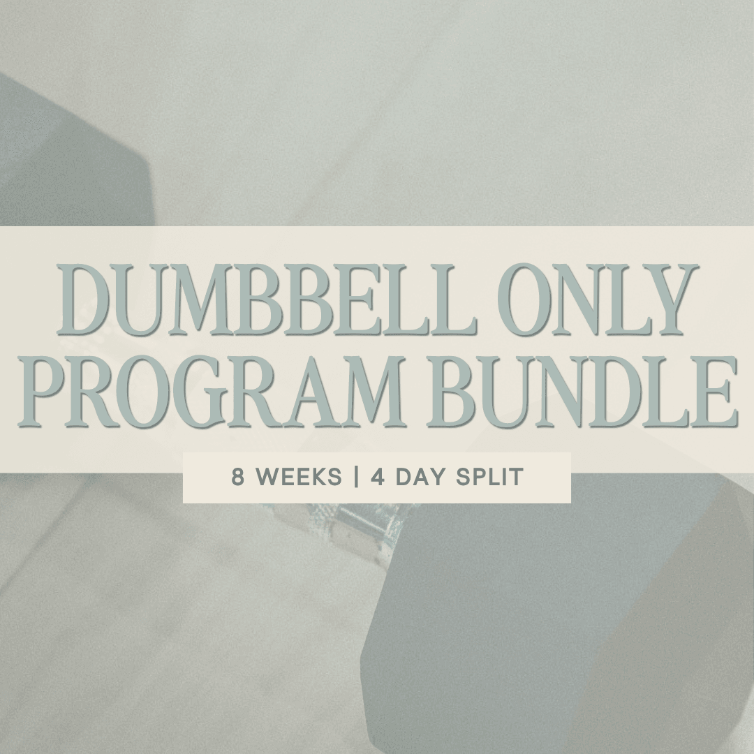 Dumbbell Only Program Bundle