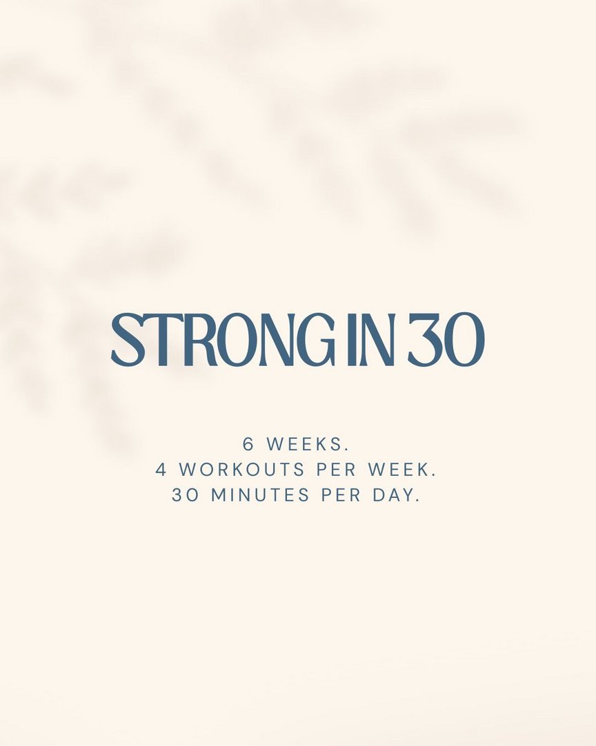 Strong in 30
