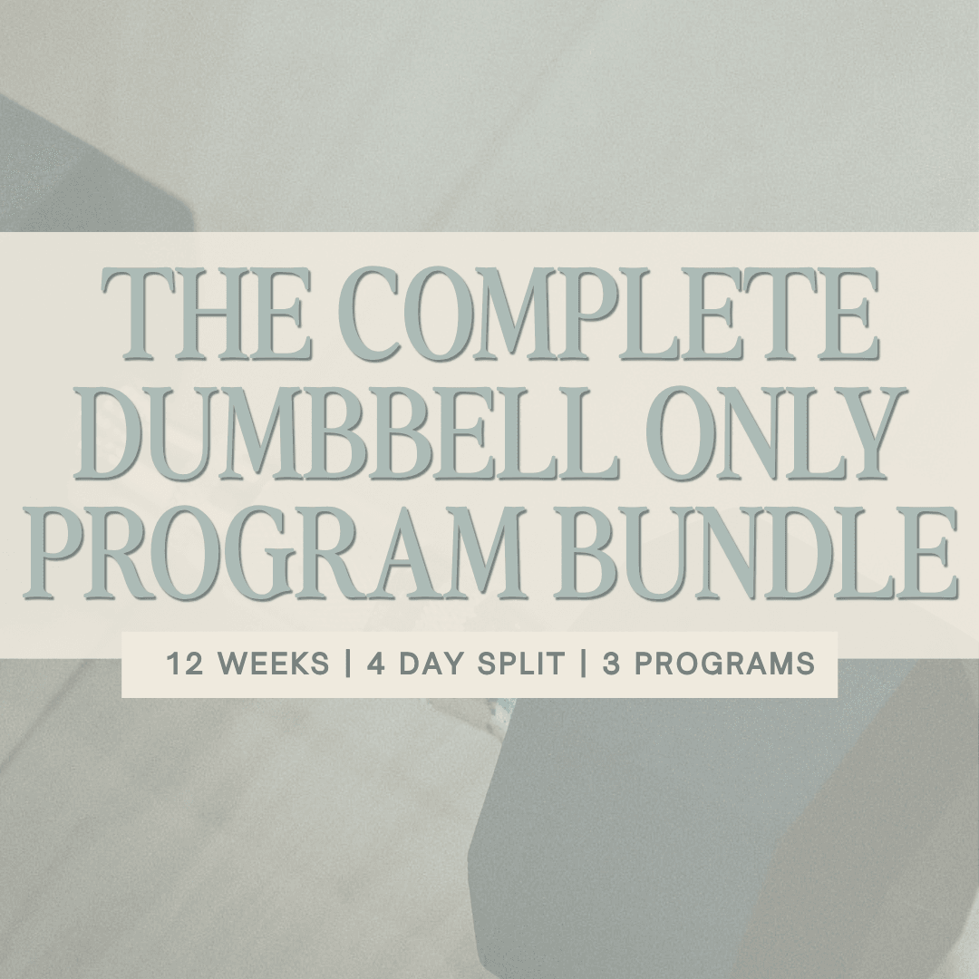 The Complete Dumbbell Only Bundle