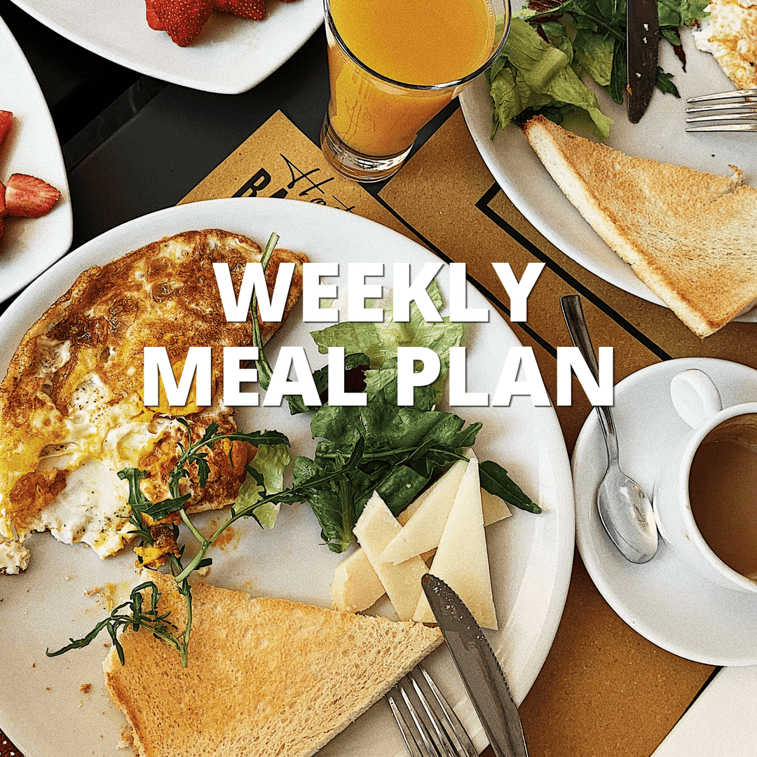 WEEKLY MEAL PLAN