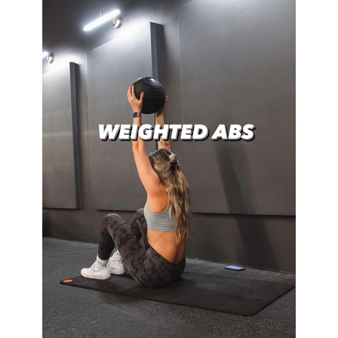 DAY THREE: Weighted Abs