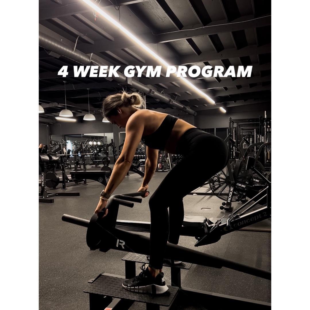 WEEK 1-4: Day Four | shoulders, chest & triceps