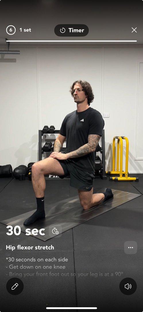 Video Workouts in the app