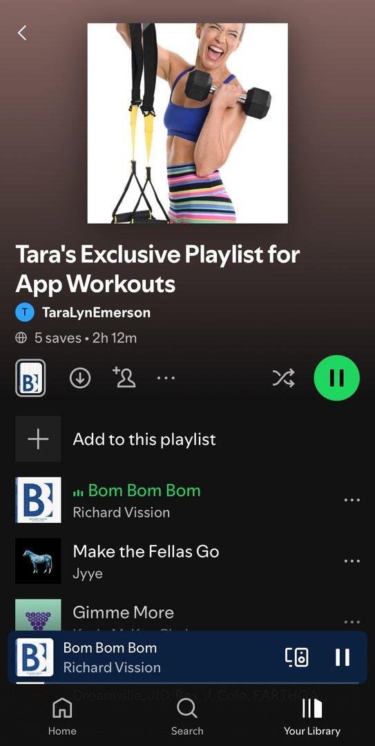 Curated Playlists in the app