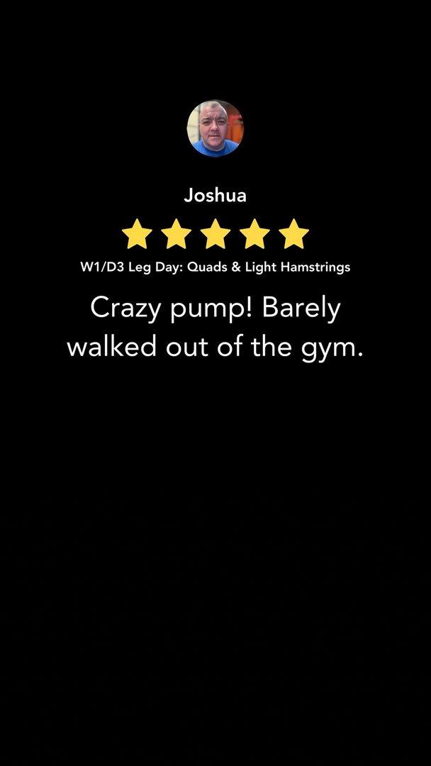 Streaks in the app