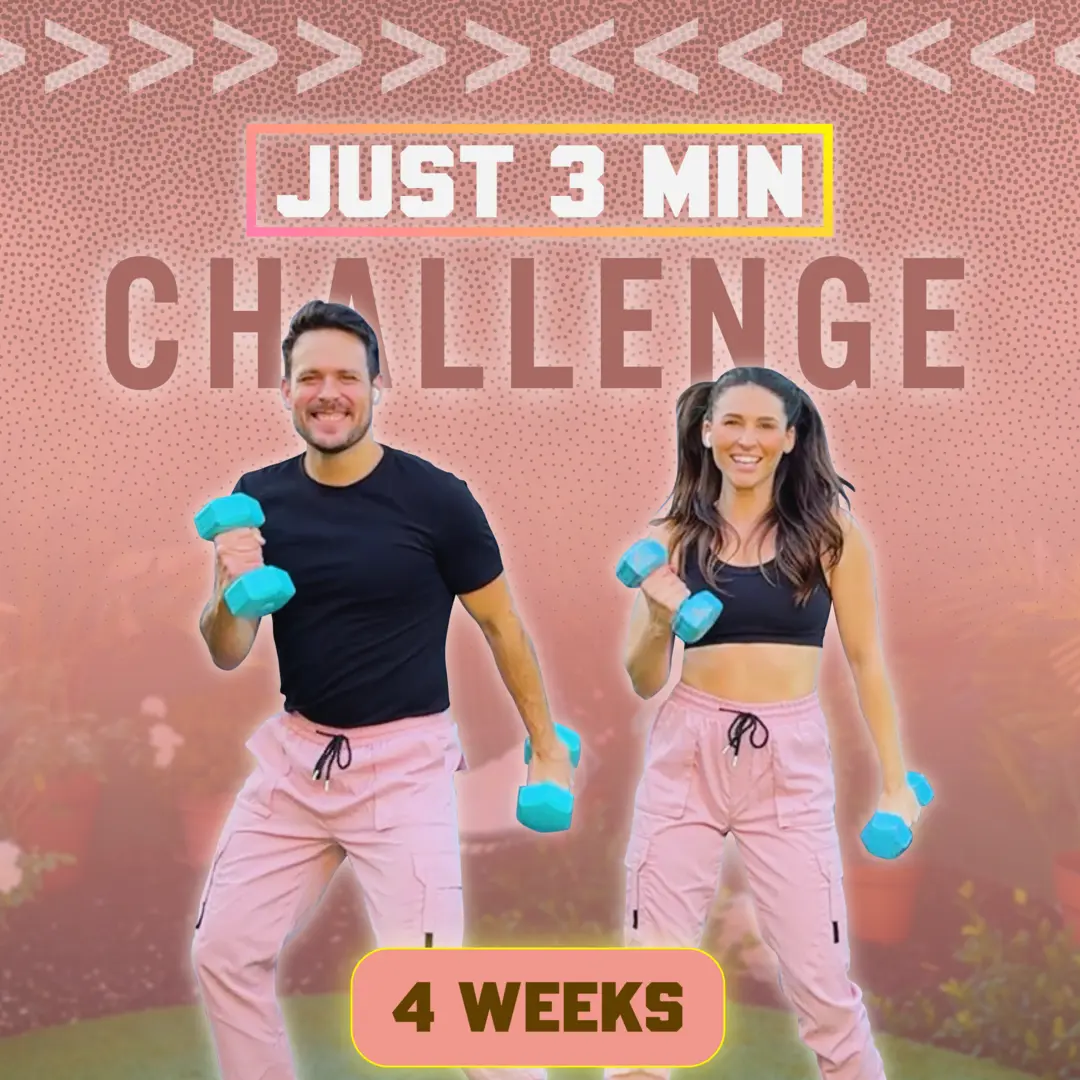JUST 3 MIN DANCE X DUMBBELLS CHALLENGE