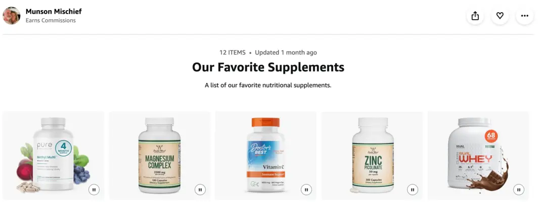 Our Favorite Supplements