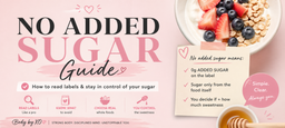 What is "No Added Sugar"?