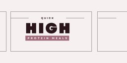 Quick high protein meals .pdf