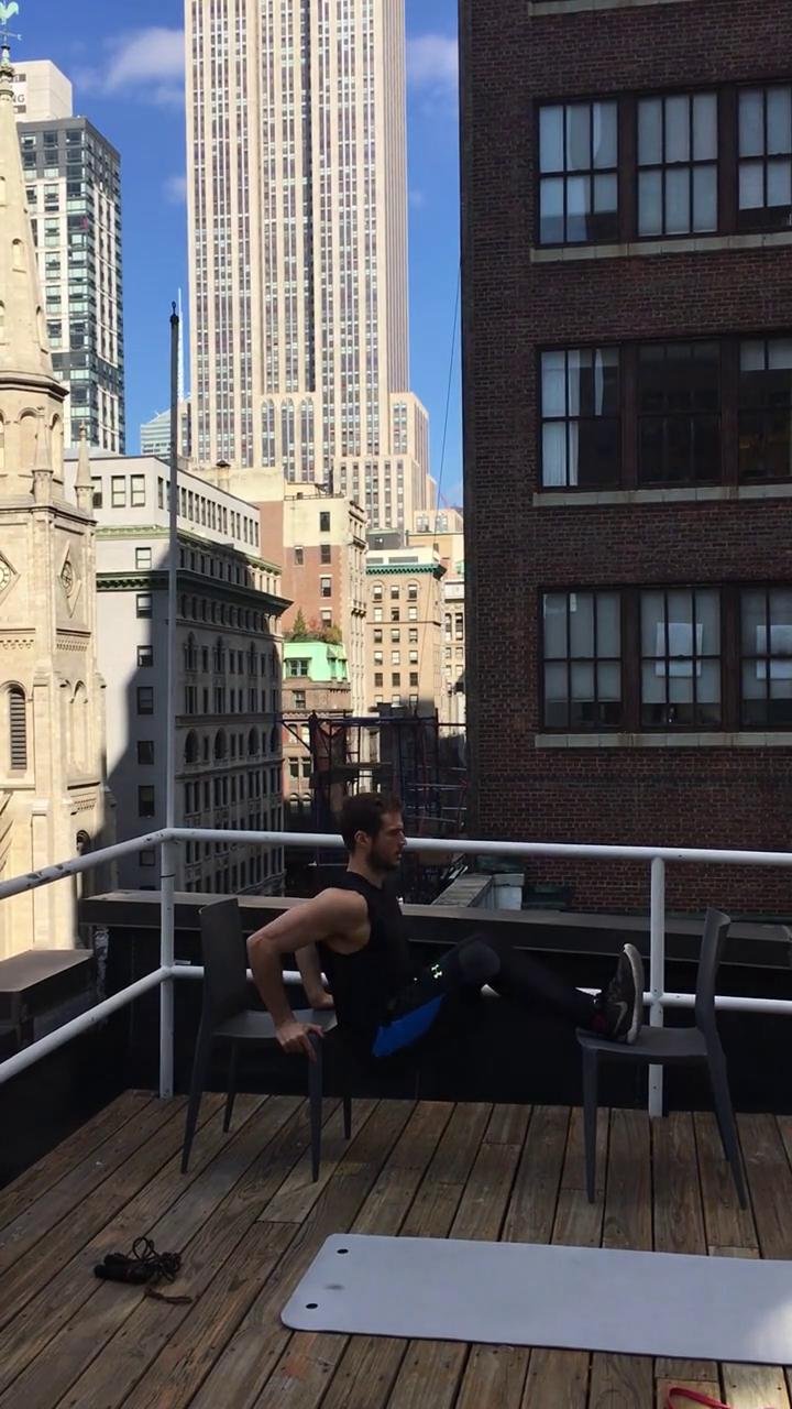 Actor Ryan Cooper, Hotel Room Training 🙌