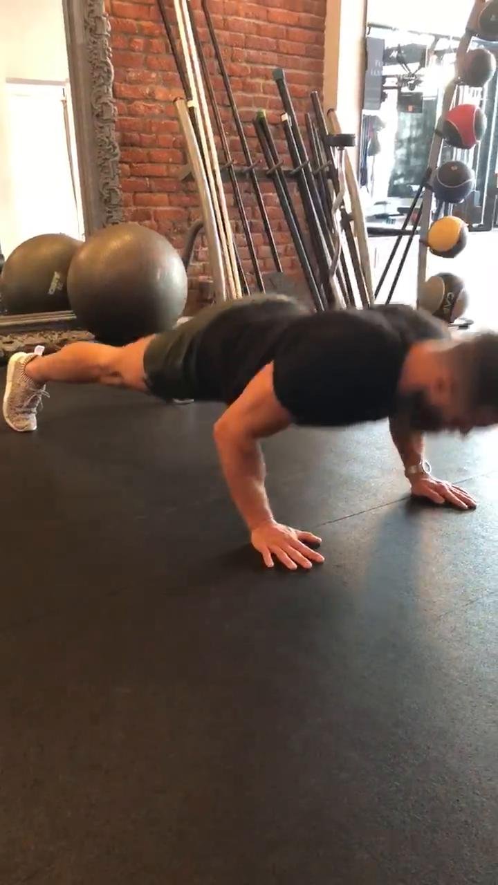 Back + chest + core
