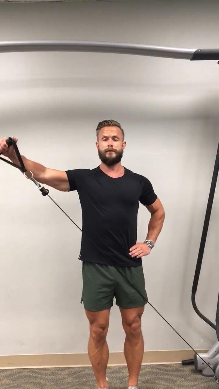 Cardio + Back & Outside Shoulders