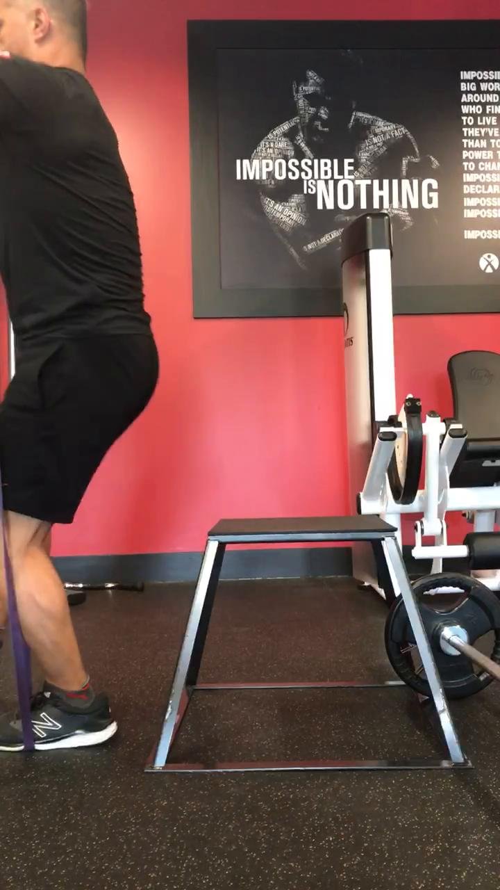 Single leg workout for stability and control movement