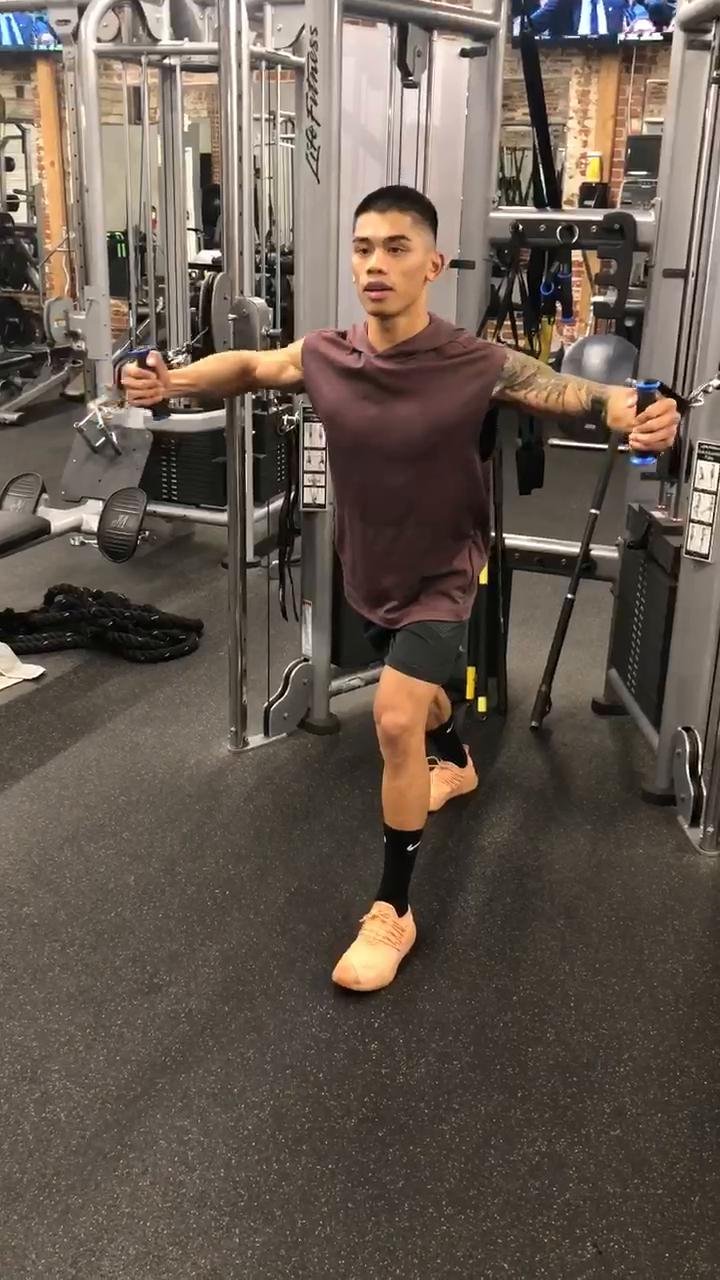 Chest and back