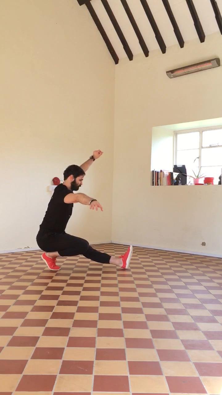 Lower body strength and balance workout