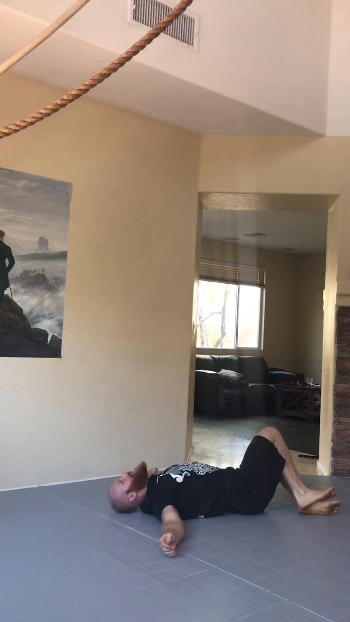 Gentle restorative spine mobility on the floor