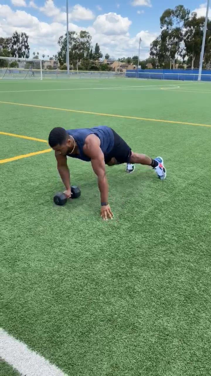500 rep 1 dumbbell workout