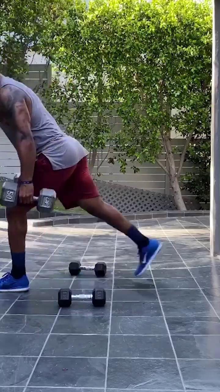 Core: Bands & dumbbells
