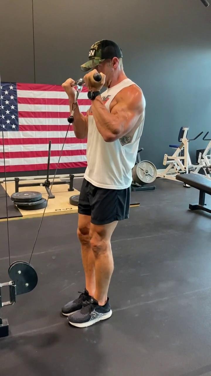 - Chest/Back/Core Workout