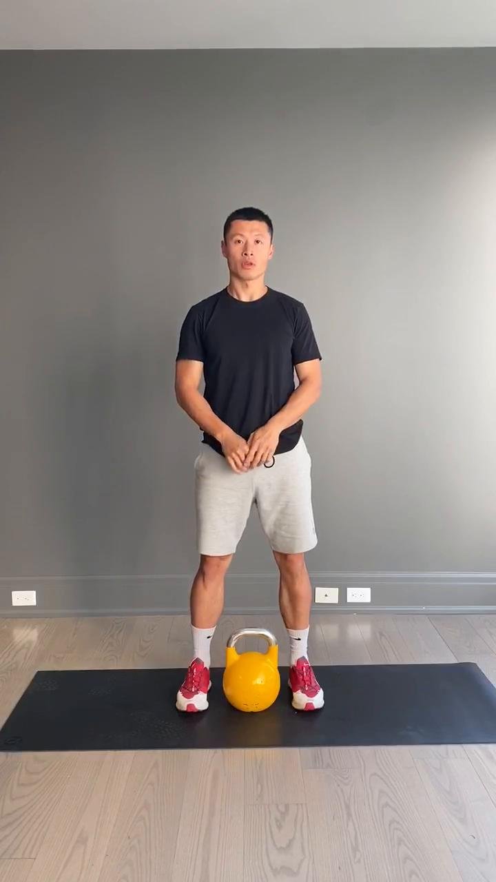 Kettlebell training