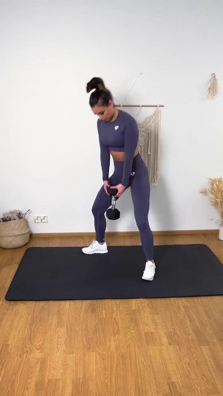 Dumbbell Glutes and Legs