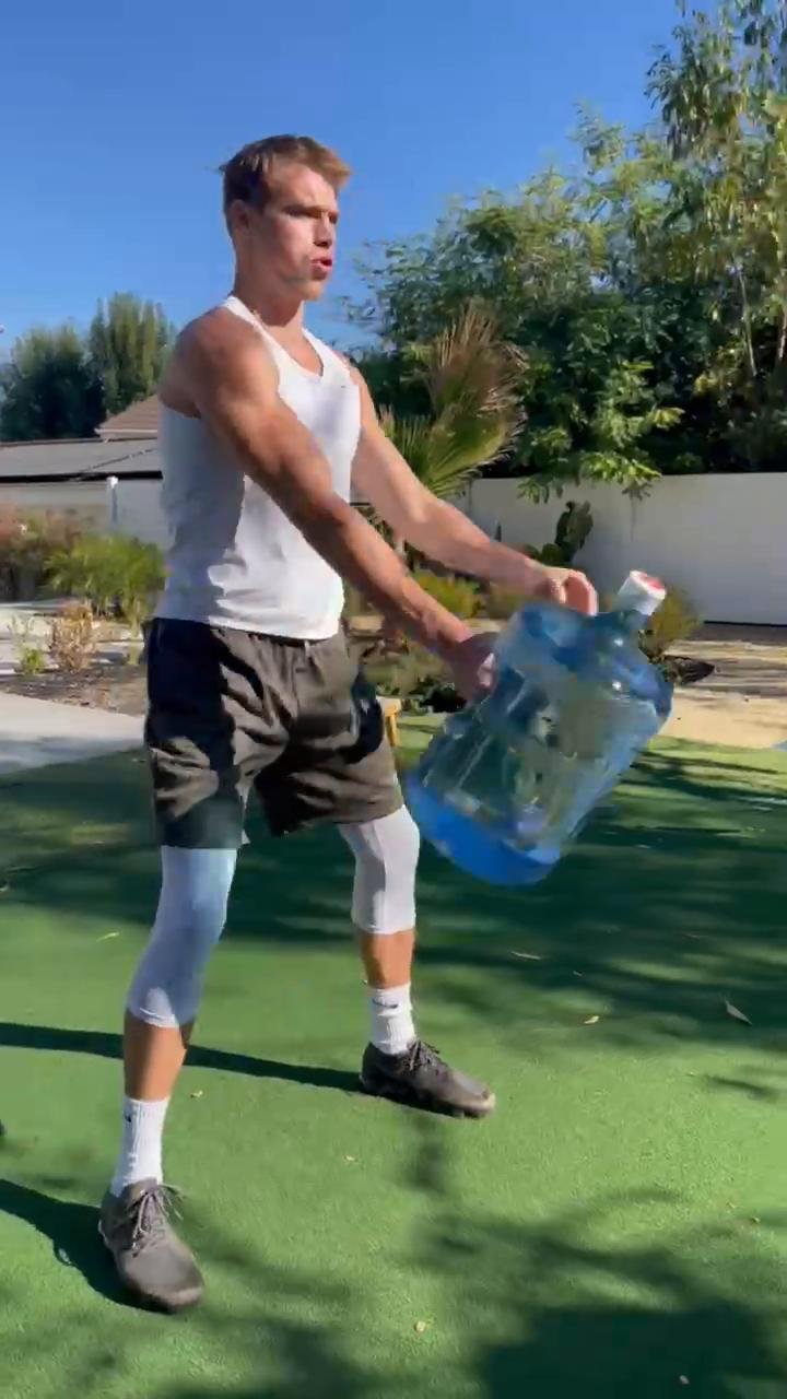 Water Jug Workout