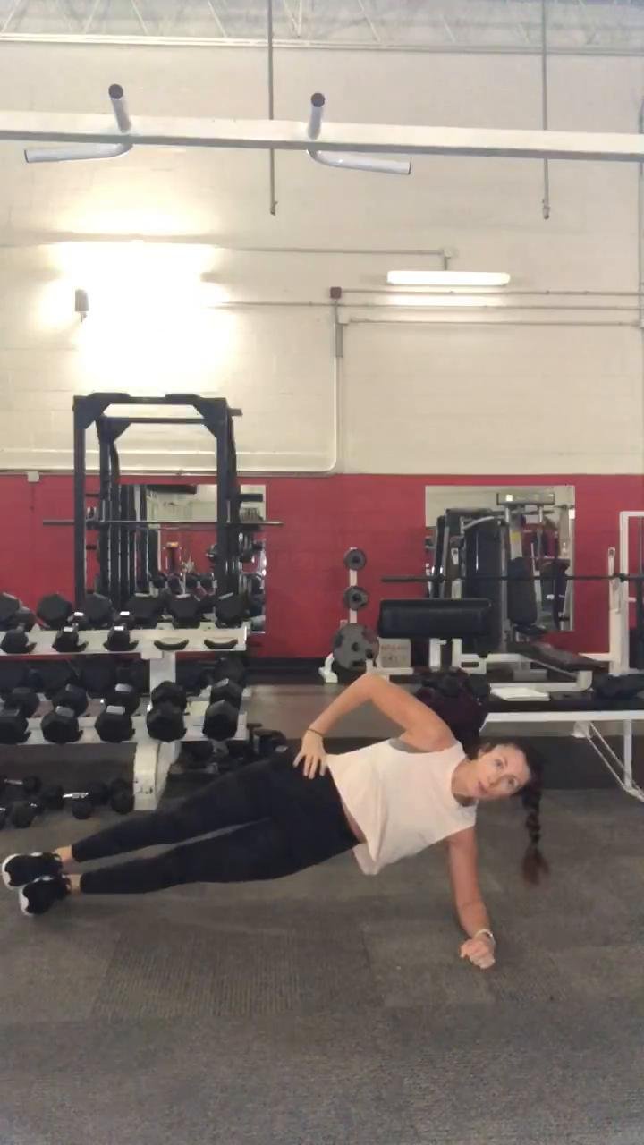 Exercises to help strengthen your lower back & core.