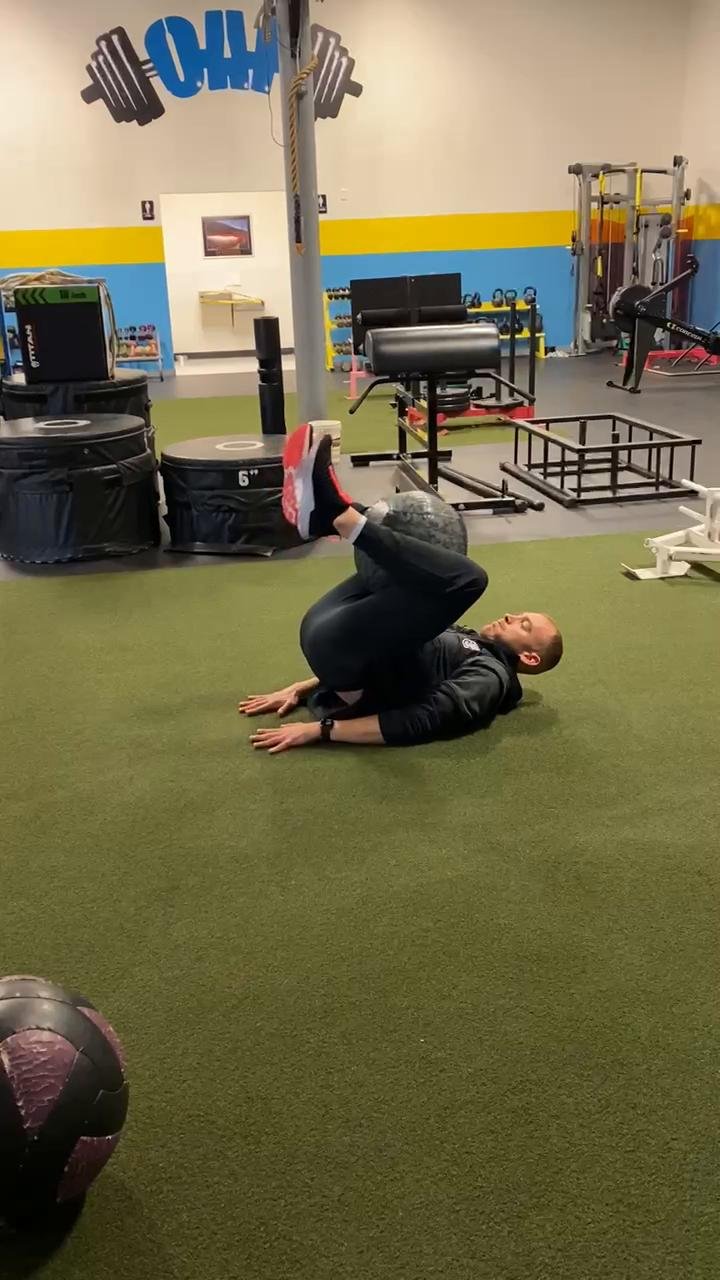 Med ball core workout