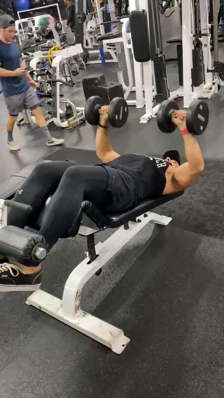 Chest workout : week 1