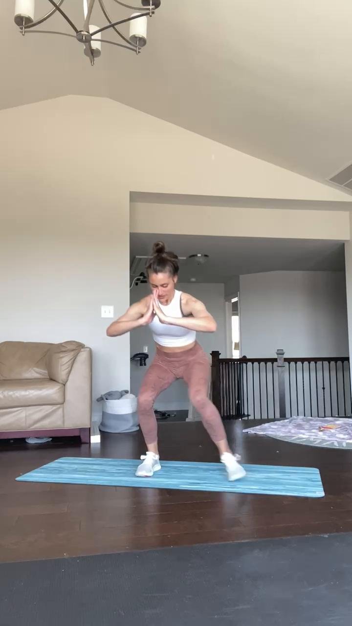 Body weight cardio sweat