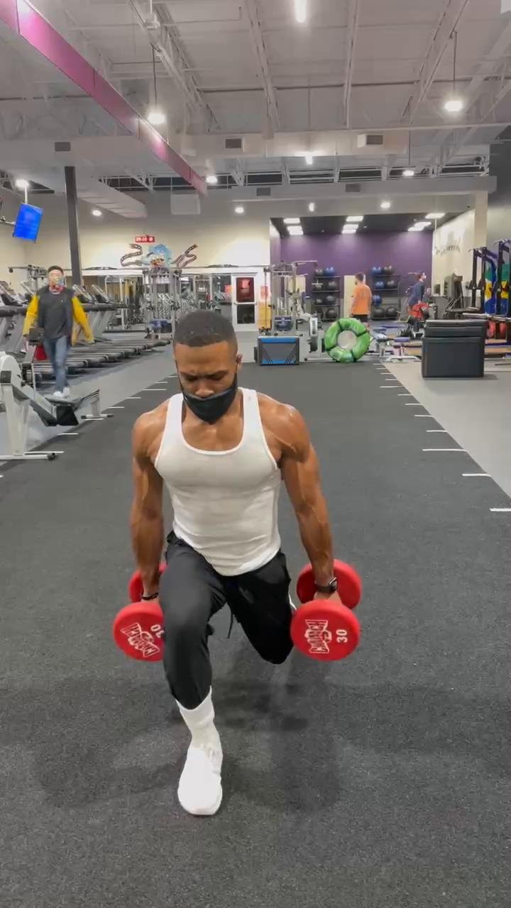 Week 1 Day 4 // Biceps + Shoulders + Legs