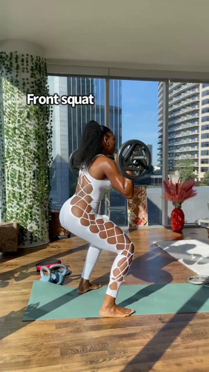 🔥Back & booty . 35min home or gym workout