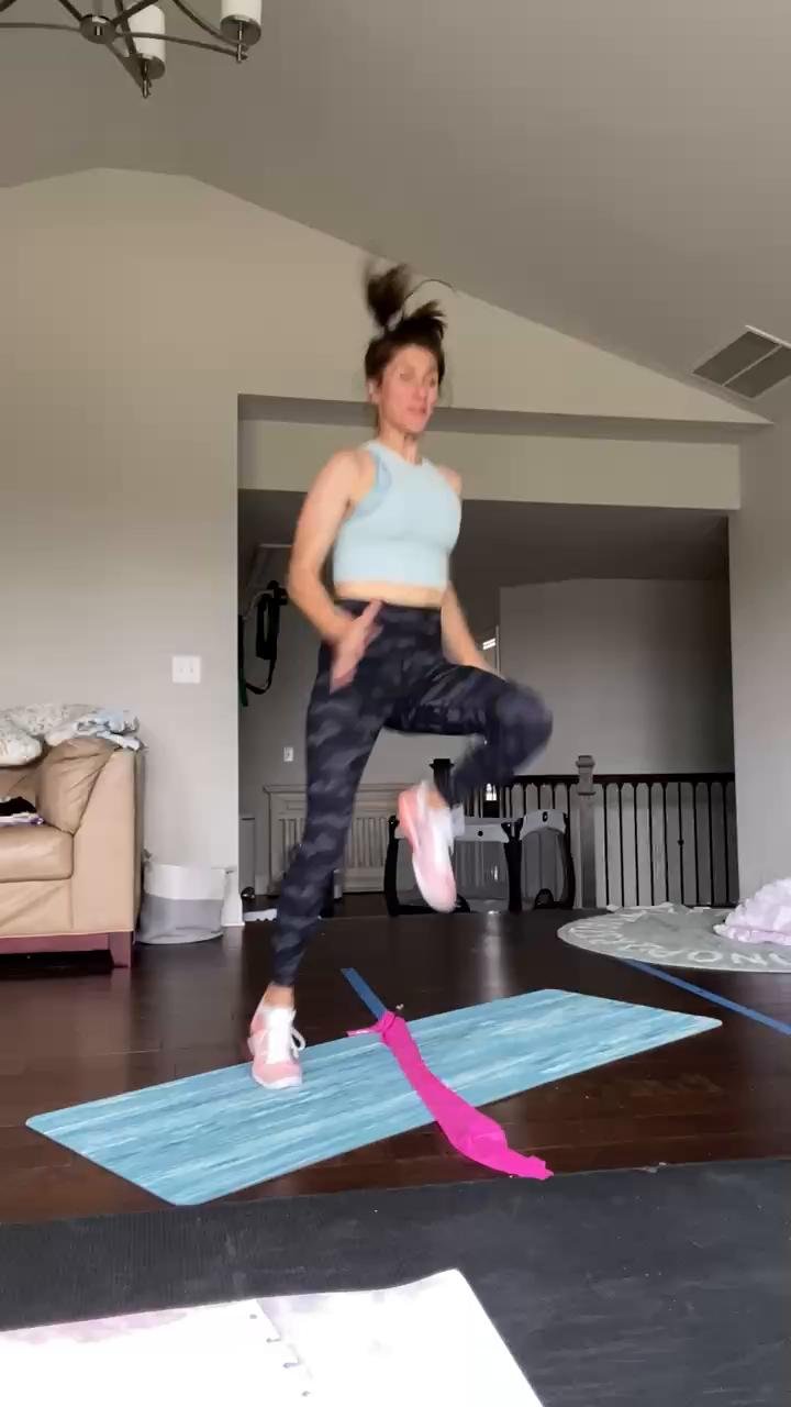 18 min Cardio intervals (1 weight)